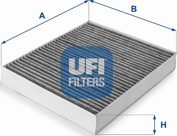 UFI 54.178.00 - Filtrs, Salona telpas gaiss adetalas.lv