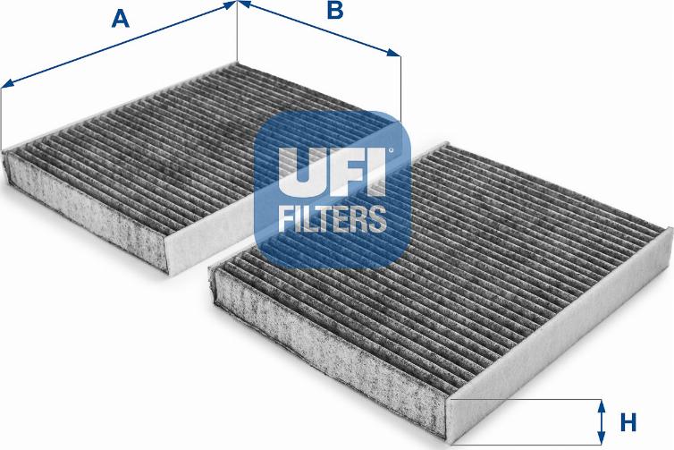 UFI 54.231.00 - Filtrs, Salona telpas gaiss adetalas.lv