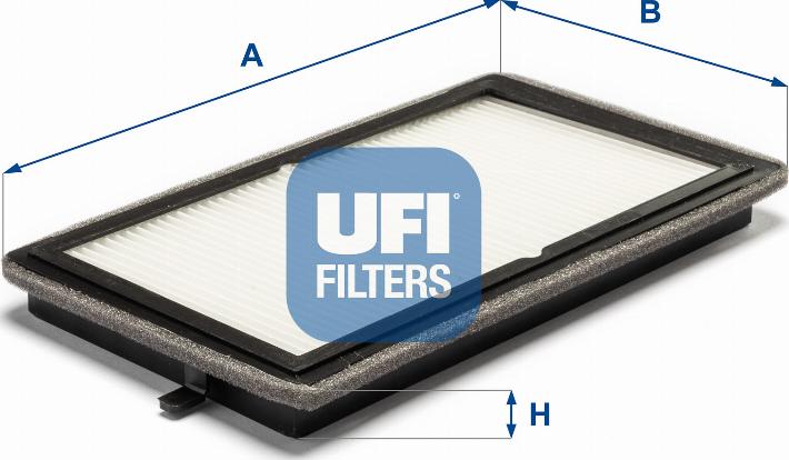 UFI 53.026.00 - Filtrs, Salona telpas gaiss adetalas.lv