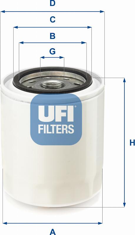 UFI 80.059.00 - Hidrofiltrs, Automātiskā pārnesumkārba adetalas.lv