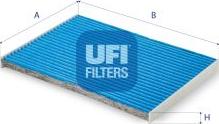 UFI 34.268.00 - Filtrs, Salona telpas gaiss adetalas.lv