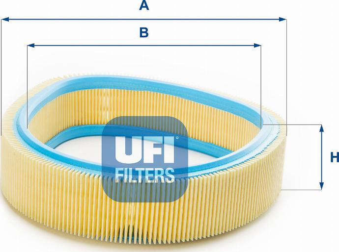 UFI 30.969.00 - Gaisa filtrs adetalas.lv