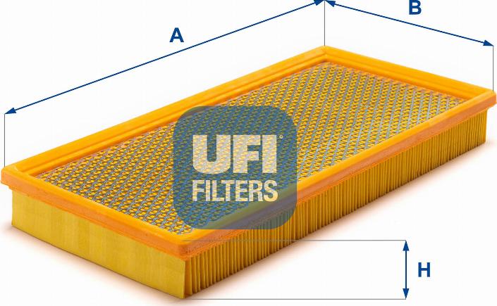 UFI 30.972.00 - Gaisa filtrs adetalas.lv