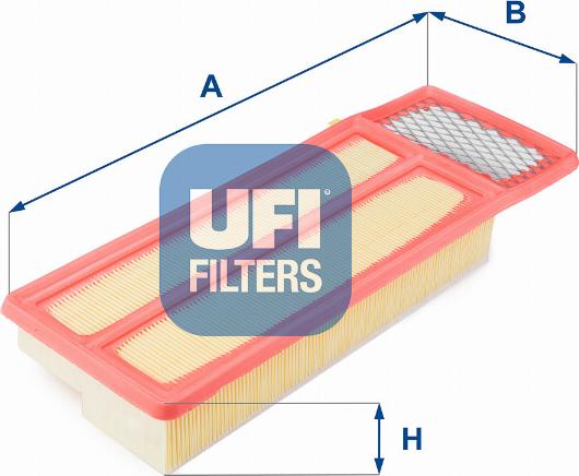 UFI 30.477.00 - Gaisa filtrs adetalas.lv