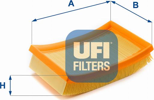 UFI 30.603.00 - Gaisa filtrs adetalas.lv