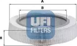 UFI 30.816.00 - Gaisa filtrs adetalas.lv