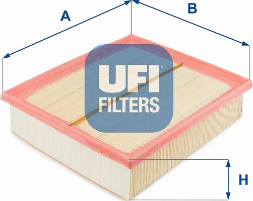 UFI 30.192.00 - Gaisa filtrs adetalas.lv