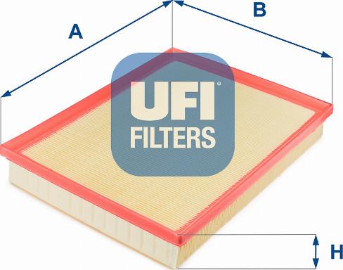 UFI 30.107.00 - Gaisa filtrs adetalas.lv