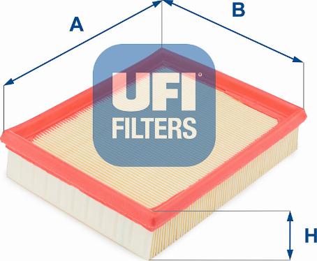 UFI 30.117.00 - Gaisa filtrs adetalas.lv