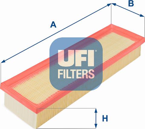 UFI 30.185.00 - Gaisa filtrs adetalas.lv