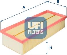 UFI 30.187.00 - Gaisa filtrs adetalas.lv