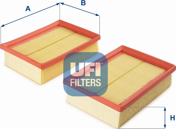 UFI 30.134.00 - Gaisa filtrs adetalas.lv