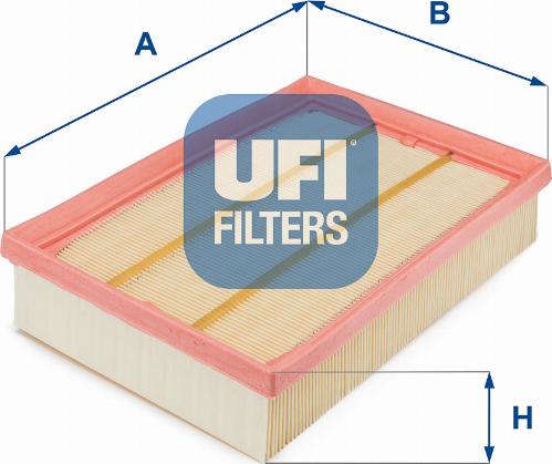 UFI 30.137.00 - Gaisa filtrs adetalas.lv