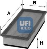 UFI 30.500.00 - Gaisa filtrs adetalas.lv