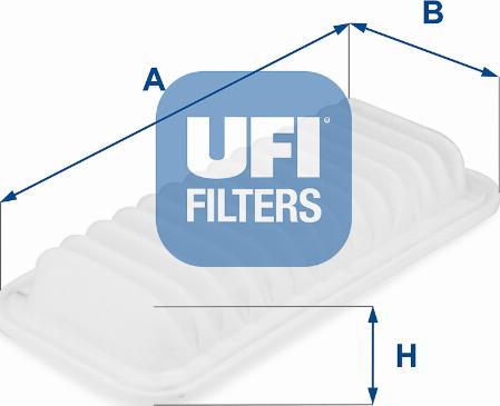 UFI 30.175.00 - Gaisa filtrs adetalas.lv