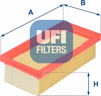 UFI 30.894.00 - Gaisa filtrs adetalas.lv