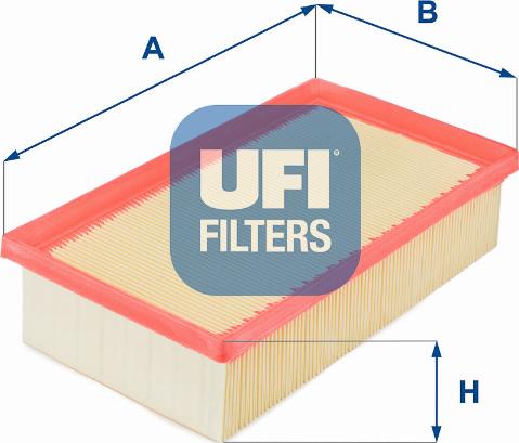 UFI 30.319.00 - Gaisa filtrs adetalas.lv