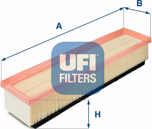 UFI 30.321.00 - Gaisa filtrs adetalas.lv