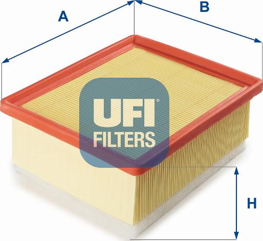 UFI 30.244.00 - Gaisa filtrs adetalas.lv