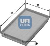 UFI 30.248.00 - Gaisa filtrs adetalas.lv