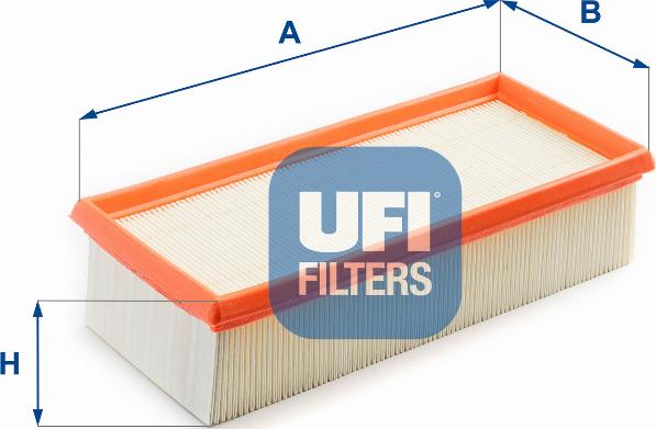 UFI 30.253.00 - Gaisa filtrs adetalas.lv