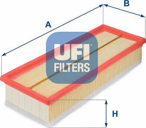 UFI 30.210.00 - Gaisa filtrs adetalas.lv