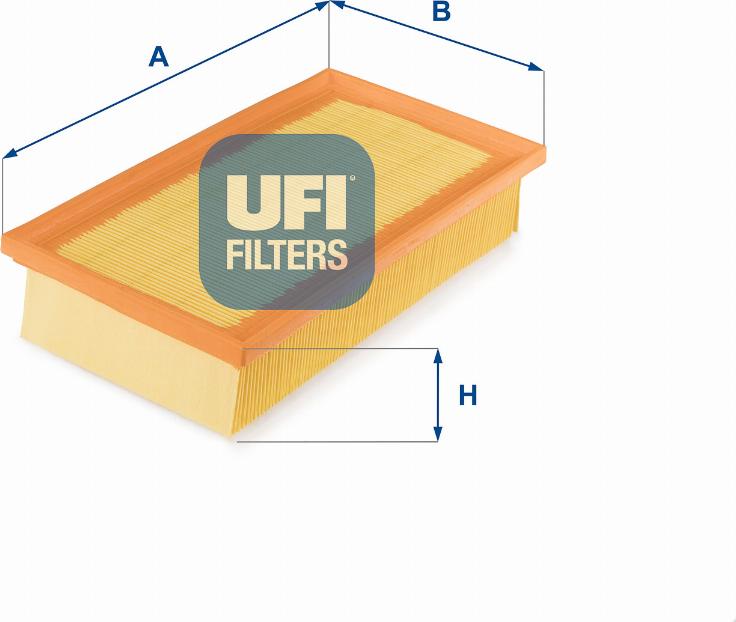 UFI 30.717.00 - Gaisa filtrs adetalas.lv