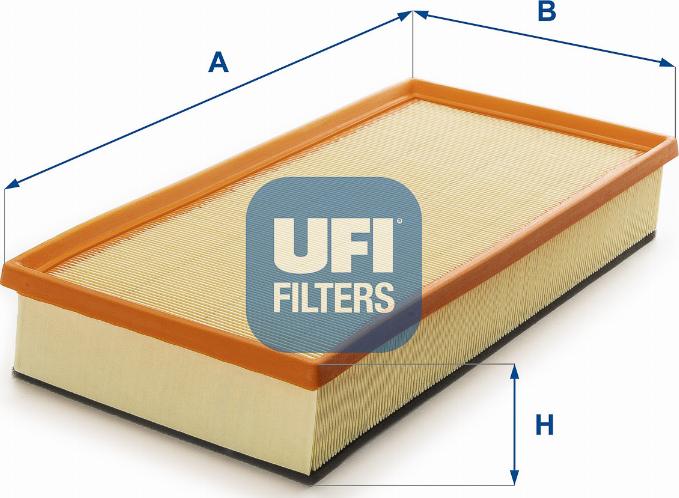 UFI 30.A25.00 - Gaisa filtrs adetalas.lv