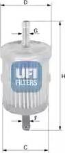 UFI 31.014.00 - Degvielas filtrs adetalas.lv