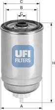 UFI 24.397.00 - Degvielas filtrs adetalas.lv