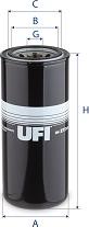 UFI 24.272.00 - Degvielas filtrs adetalas.lv