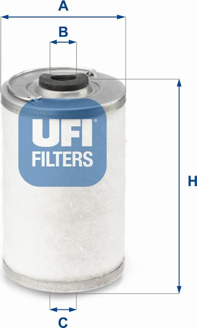 UFI 21.061.00 - Degvielas filtrs adetalas.lv