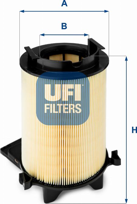 UFI 27.401.00 - Gaisa filtrs adetalas.lv