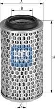 UFI 27.793.00 - Gaisa filtrs adetalas.lv