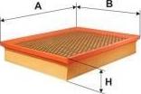 Uniflux Filters XA945 - Gaisa filtrs adetalas.lv