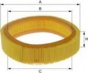 Uniflux Filters XA117 - Gaisa filtrs adetalas.lv