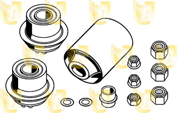 Unigom 391623K - Remkomplekts, Balstiekārtas svira adetalas.lv