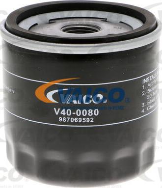 VAICO V40-0080 - Eļļas filtrs adetalas.lv