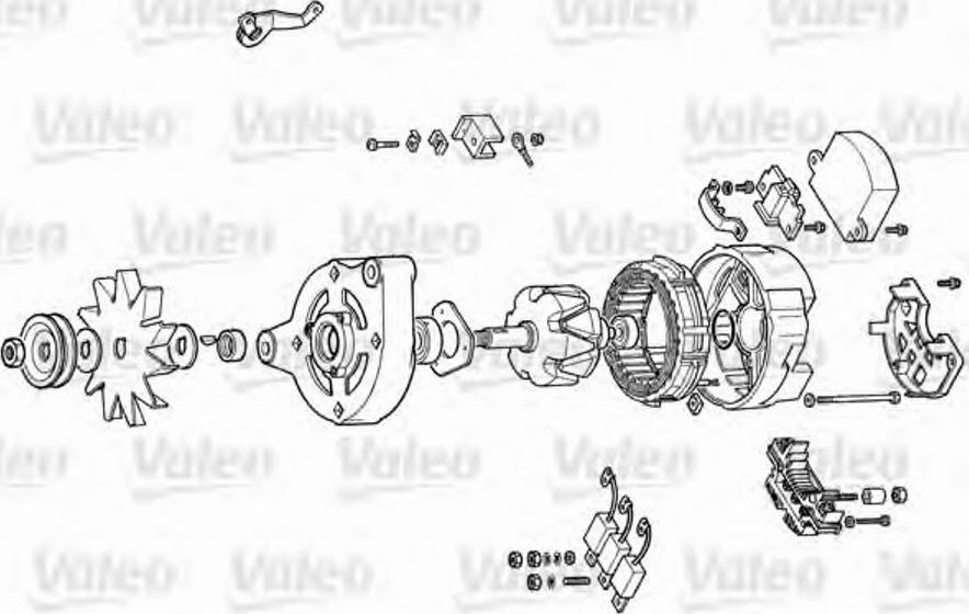 Valeo 9AL2505P - Ģenerators adetalas.lv