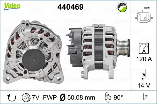 Valeo 440469 - Ģenerators adetalas.lv