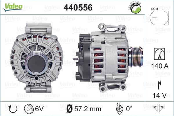 Valeo 440556 - Ģenerators adetalas.lv