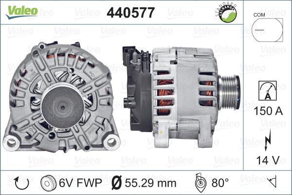 Valeo 440577 - Ģenerators adetalas.lv