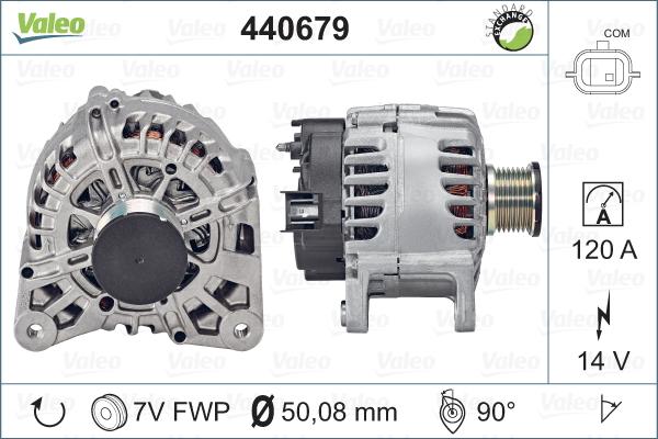 Valeo 440679 - Ģenerators adetalas.lv