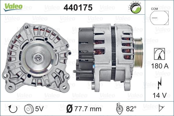 Valeo 440175 - Ģenerators adetalas.lv