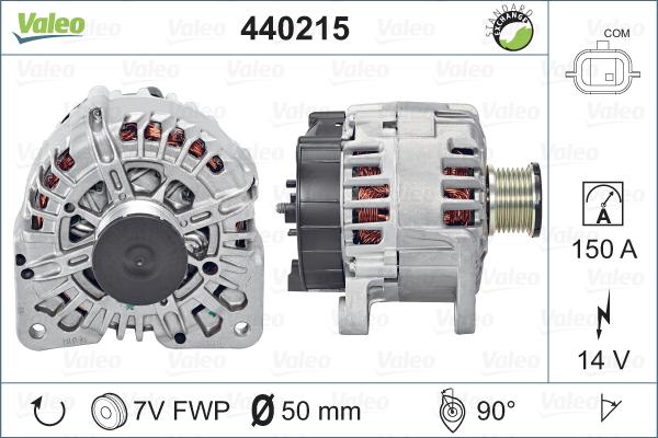 Valeo 440215 - Ģenerators adetalas.lv