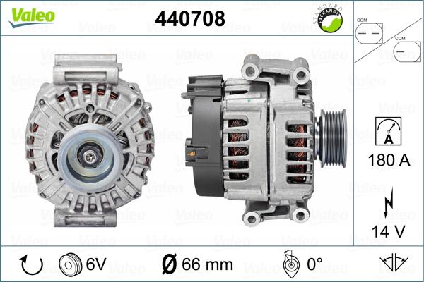 Valeo 440708 - Ģenerators adetalas.lv