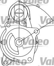 Valeo 455503 - Starteris adetalas.lv