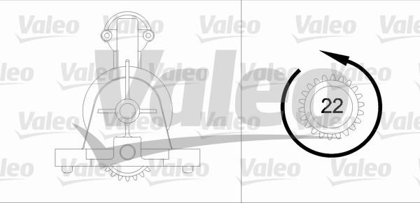 Valeo 455892 - Starteris adetalas.lv