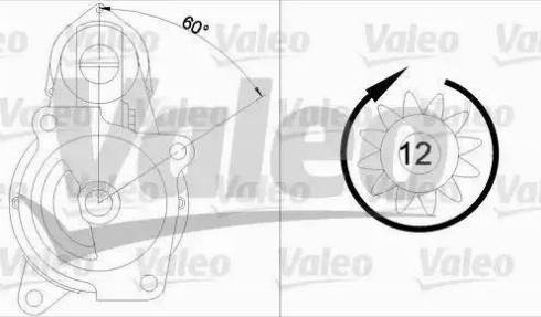 Valeo 455704 - Starteris adetalas.lv