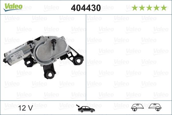 Valeo 404430 - Stikla tīrītāju motors adetalas.lv